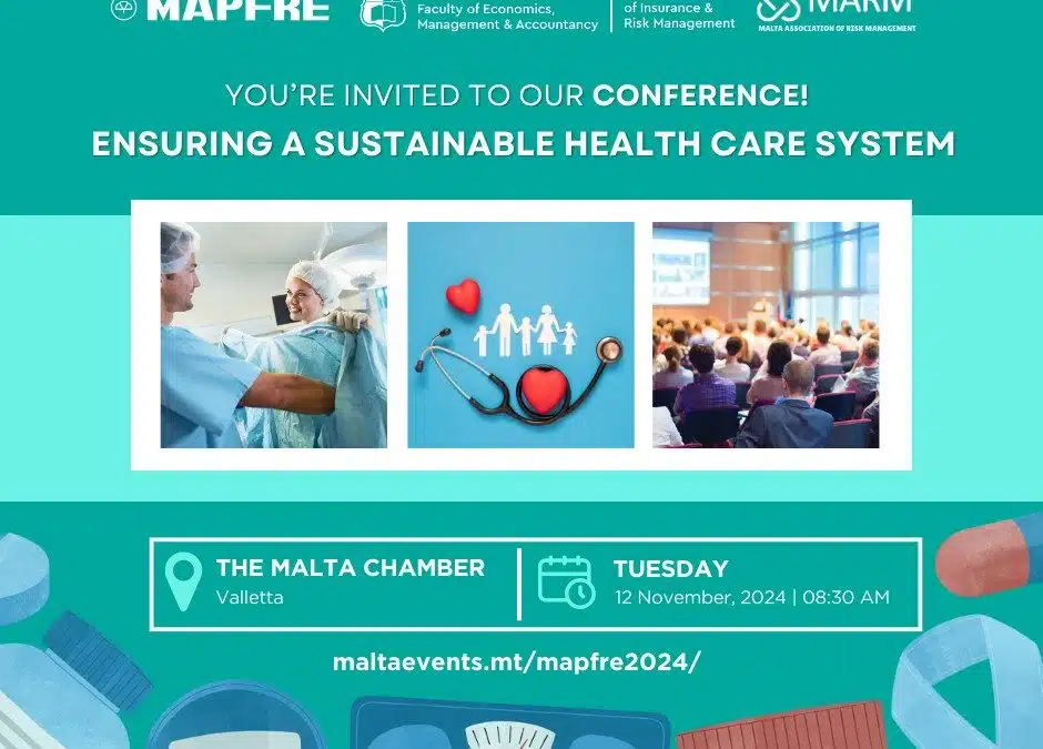 MAPFRE and University of Malta announce Annual Conference on Sustainable Healthcare to be held on November 12th